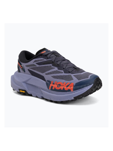 Дамски обувки за бягане HOKA Mafate X berry jam/squid ink