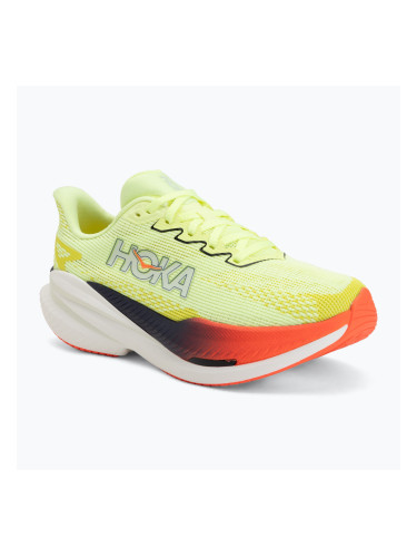 Дамски обувки за бягане Hoka Mach X 3 Nneon yuzu/squid ink