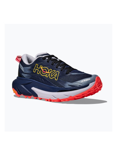 Дамски обувки за бягане HOKA Mafate 5 midnight blue/starlight glow