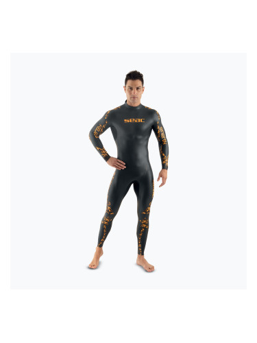 Мъжка пяна за плуване SEAC Energy 2.0 mm black/yellow