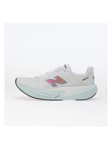 Сникърси New Balance Fuel Cell Rebel v5 White/ Pink Heat/ Glint Blue EUR 37.5