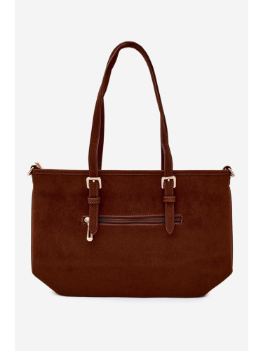 Чанта за пазаруване Flora&Co Camel