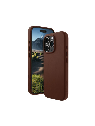 Кожен калъф dbramante1928 Roskilde 2 Magsafe Case Apple iPhone 16 Pro Max, Dark Tan