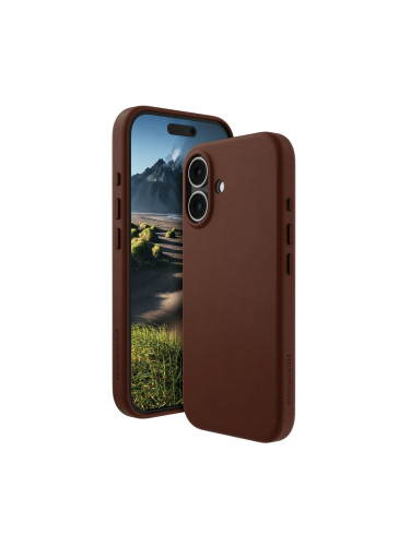Кожен кейс dbramante1928 Roskilde Magsafe Case Apple iPhone 16 Plus, Dark Tan