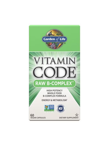 GARDEN OF LIFE - Vitamin Code Raw B-Complex - 60 vegan caps