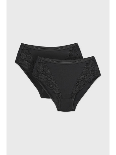 2PACK класически бикини Bella с висока талия