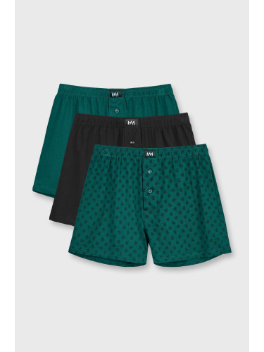 3PACK памучни шорти MEN-A