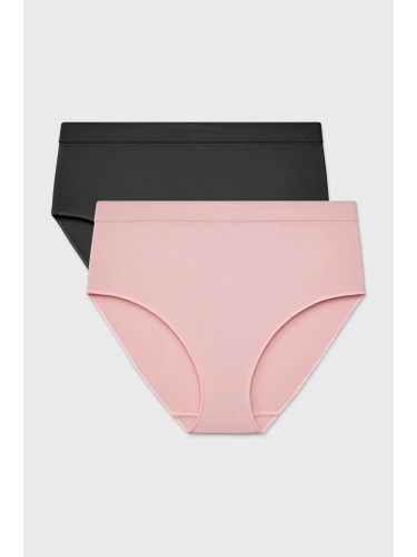 2PACK класически бикини Flexi с по-висока талия безшевни