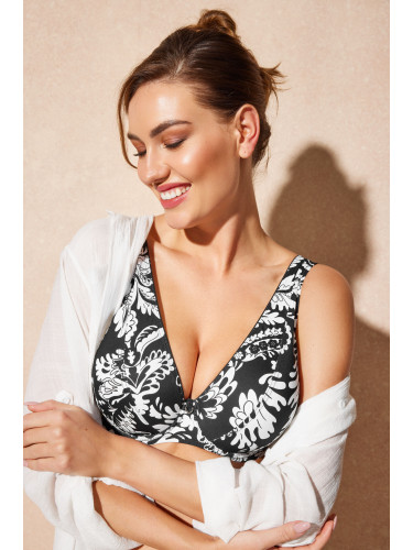 Горнище на бански костюм Noir Blanc Push-Up