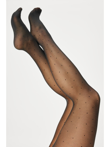 Чорапогащник Plus Size Dots 30 DEN