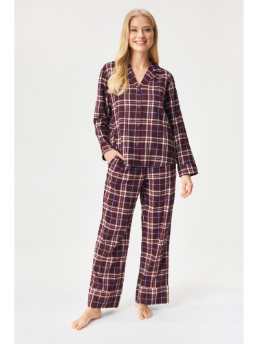 Пижама Tommy Hilfiger LS FLNL SET дълга