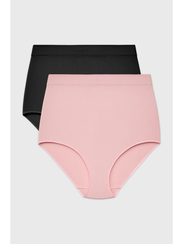 2PACK класически бикини Flexi с висока талия безшеевни