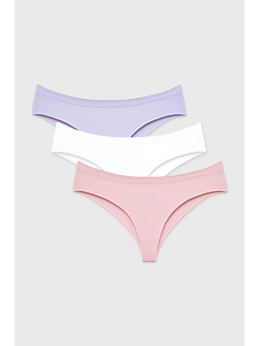 3PACK бразилски бикини Flexi безшевни