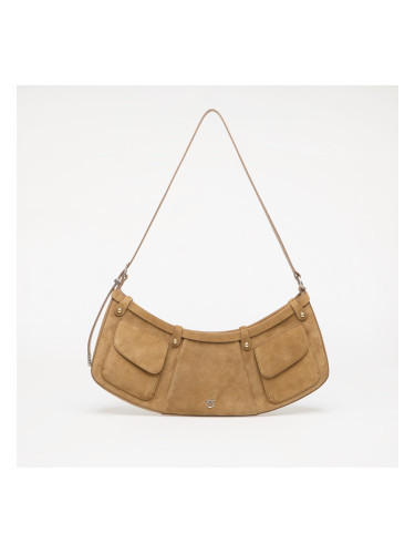 Pinko Pocket Body Bag Big Suede Verde Cang Universal