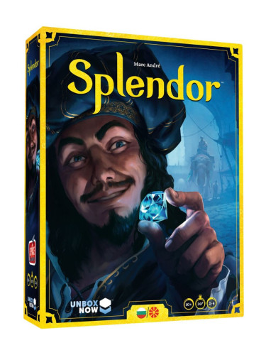  Настолна игра Splendor (български език, обновено издание) - Семейна