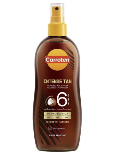 Carroten Intensive Tan Спрей олио за интензивен тен SPF 6