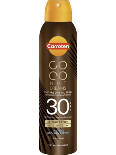 Carroten Coconut Dreams Слънцезащитно сухо олио спрей SPF30