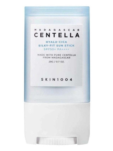 Skin1004 Madagascar Centella Hyalu-Cica Silky-Fit Sun stick SPF50+ Слънцезащитен стик