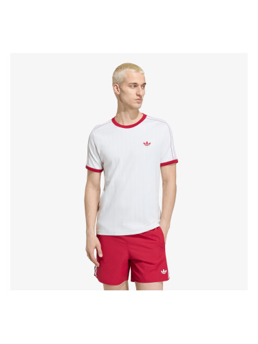 Тениска adidas 3s Tee Str Cloud White S