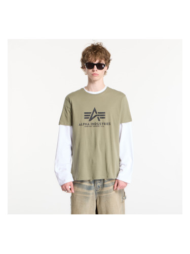 Тениска Alpha Industries Basic Tee Green M
