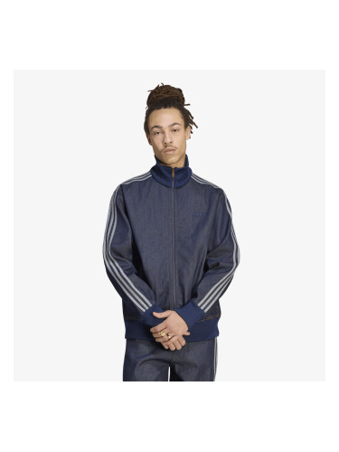 Яке adidas Firebird Adicolor Raw Denim Track Top Jacket Indigo Denim S