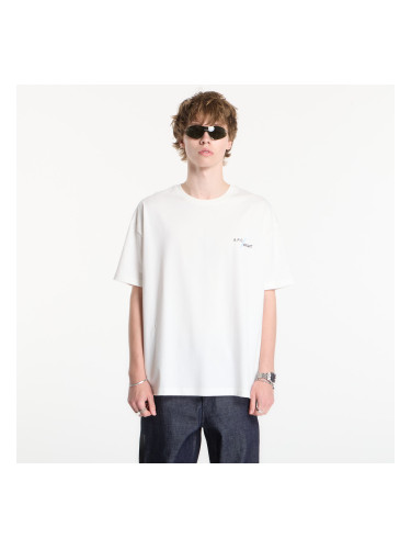 Тениска A.P.C. T-Shirt Renoncement White L