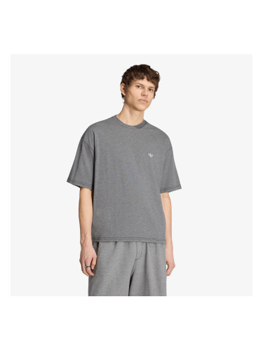 Тениска adidas Ess Tee Grey Four Mel S