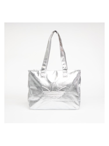 Чанта adidas Shopper Metallic Pu Bag Silver Met. Universal
