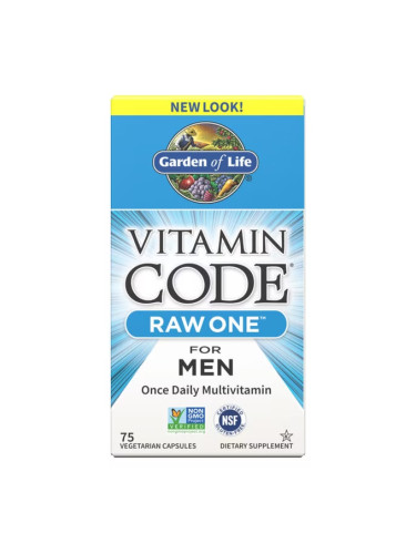 GARDEN OF LIFE - Vitamin Code RAW ONE for Men - 75 vcaps