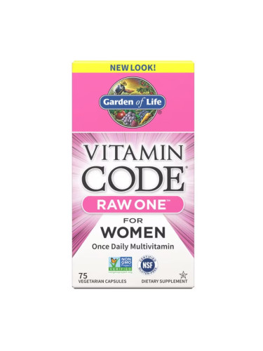 GARDEN OF LIFE - Vitamin Code RAW ONE for Women - 75 vcaps