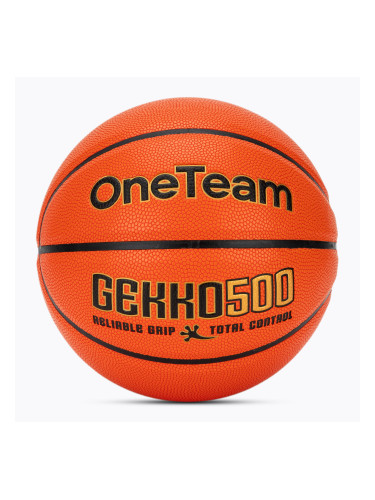 Баскетболна топка OneTeam GEKKO 6 orange