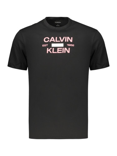 Мъжка тениска с къс ръкав CALVIN KLEIN, черна