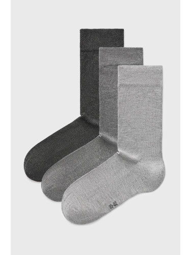 3PACK бамбукови чорапи Ekol по-дълги