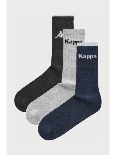 3PACK чорапи Kappa Men Crew по-дълги