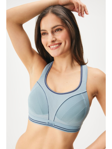 Спортен сутиен Shock absorber Ultimate Run Bra Blue