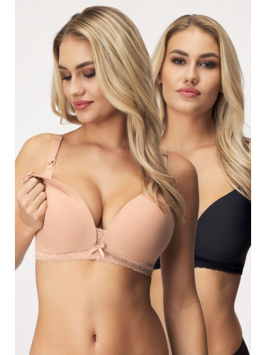 2PACK сутиени за кърмачки May подплатени