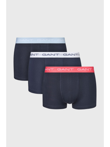 3PACK памучни боксерки GANT Jaziel