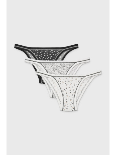 3PACK класически бикини Pаola