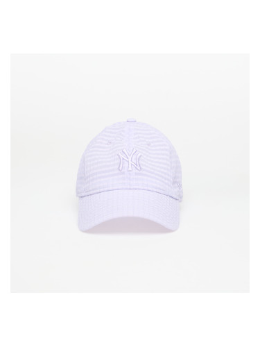 Шапка New Era 9TWENTY MLB Seersucker New York Yankees Pastel Lilac Universal