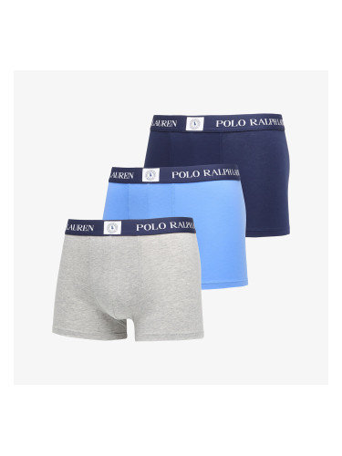 Боксерки Ralph Lauren Cotton Trunk 3-Pack Multicolor M