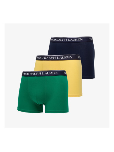 Боксерки Ralph Lauren Classic Trunk 3-Pack Multicolor L