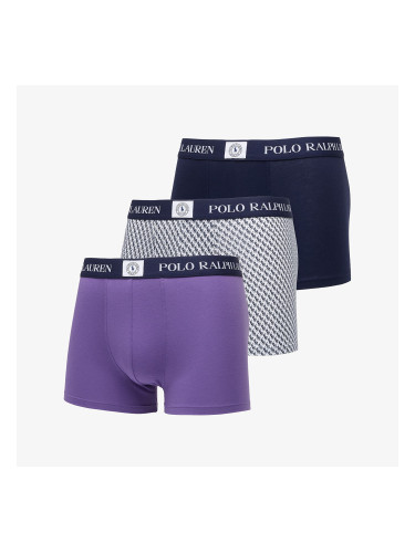 Боксерки Ralph Lauren Cotton Trunk 3-Pack Multicolor S