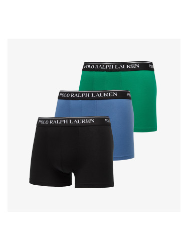 Боксерки Ralph Lauren Classic Trunk 3-Pack Multicolor S