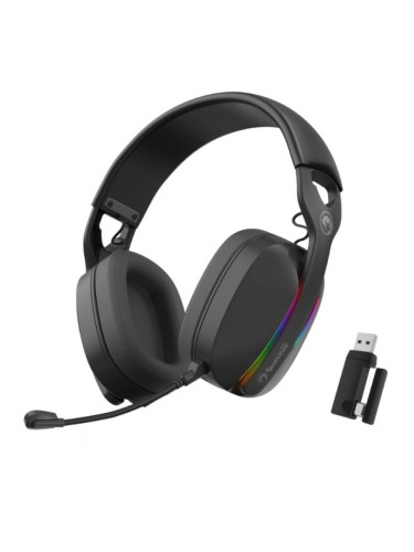  Гейминг слушалки Marvo - Pulz 70W, безжични, черни