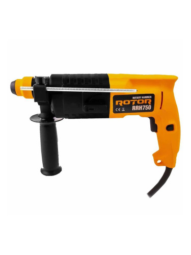 Перфоратор електрически, ROTOR RRH750, 750W, SDS-Plus, 2J, в куфар