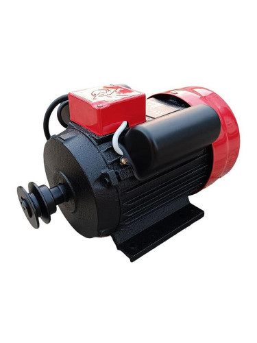 Двигател електрически, YAMAMOTO Y90L-1500, 2.5kW, 220V, 1500 об/мин, вал 24 мм