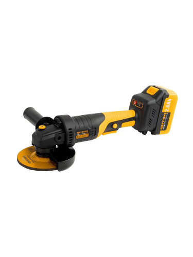 Ъглошлайф акумулаторен 125 мм, ROTOR RAG-2.6A, 21V, 1x2.6Ah