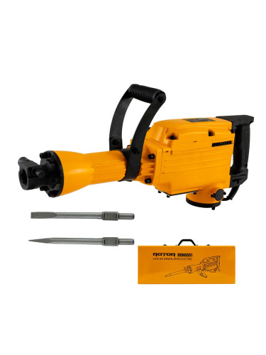 Къртач ROTOR RDH6501 1300W, SDS-HEX 65 мм  - с аксесоари в куфар