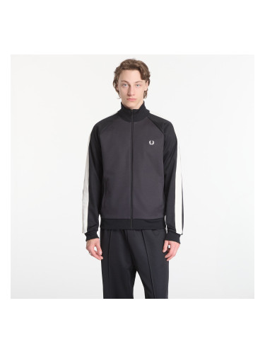 Суитшърт Fred Perry Contrast Sleeve Track Jacket Black M