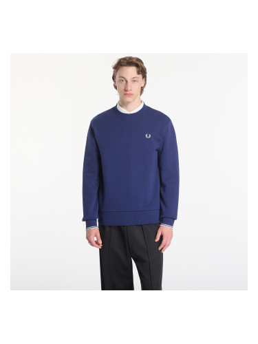 Суитшърт Fred Perry Crew Neck Sweatshirt Blue M